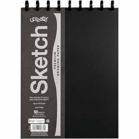 Pacon Sketchbook, DiscBound, 9inx12in, SR PACP4770